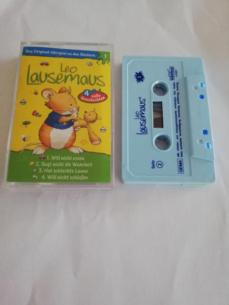 Leo Lausemaus Folge 1 Weiß mit Blauen Druck 4.22821 Kiddinx
